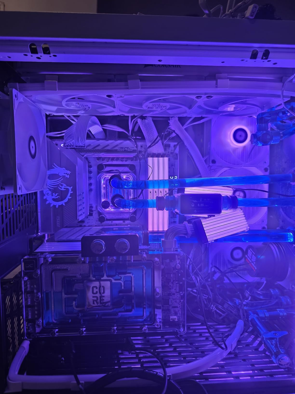 Alphacool Core Geforce RTX 5090 Solid + AMP GPU Water Block with Backplate customer photo 2