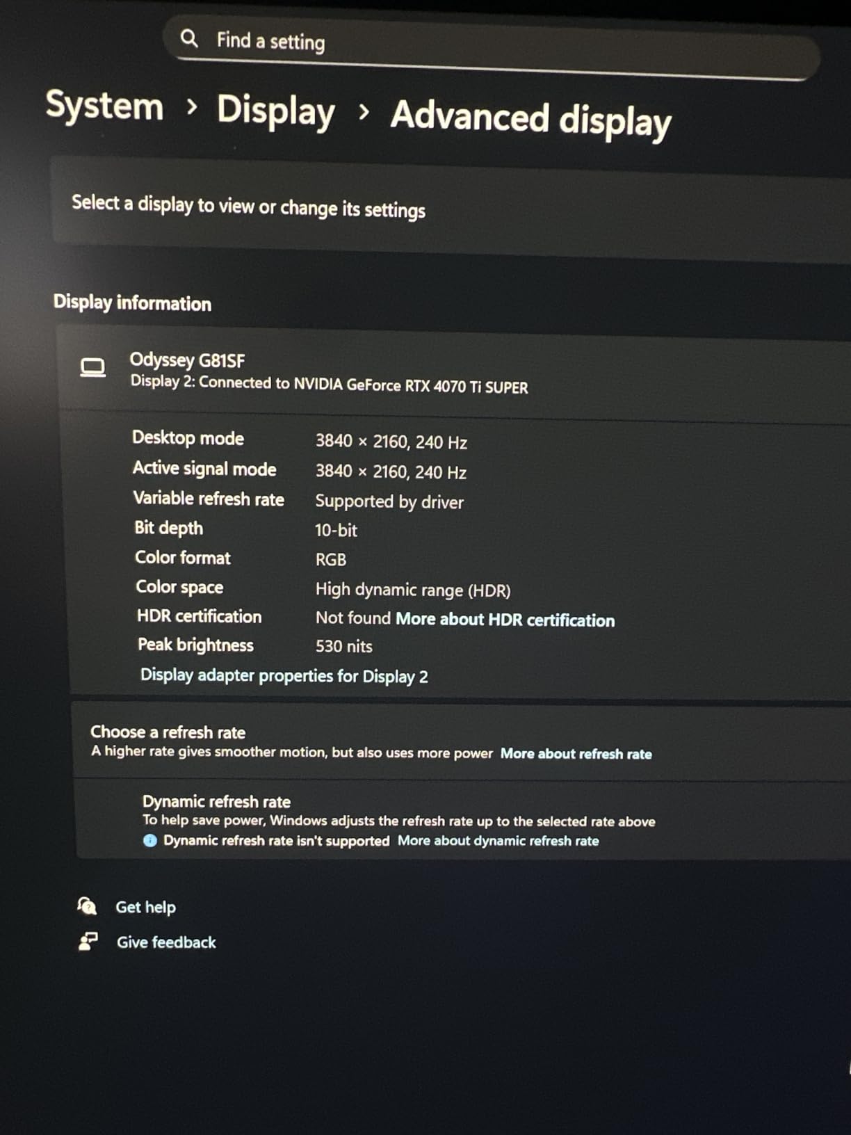 Samsung 32” Odyssey QD-OLED G8 (G81SF), 4K, 240Hz Gaming Monitor customer photo 2