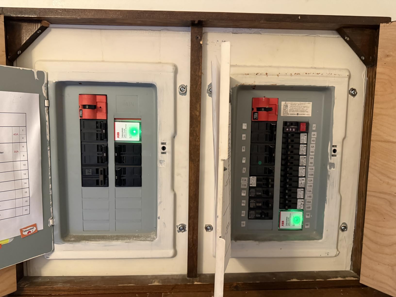 ABB THQLSURGE2 Whole Home Surge Protection Device, Type 1 SPD, 25kA Per Phase, 2-Space, Plug-On Pigtail, LED Indicator, ABB & GE Load Center Compatible, UL Listed & NEC Compliant customer photo 1