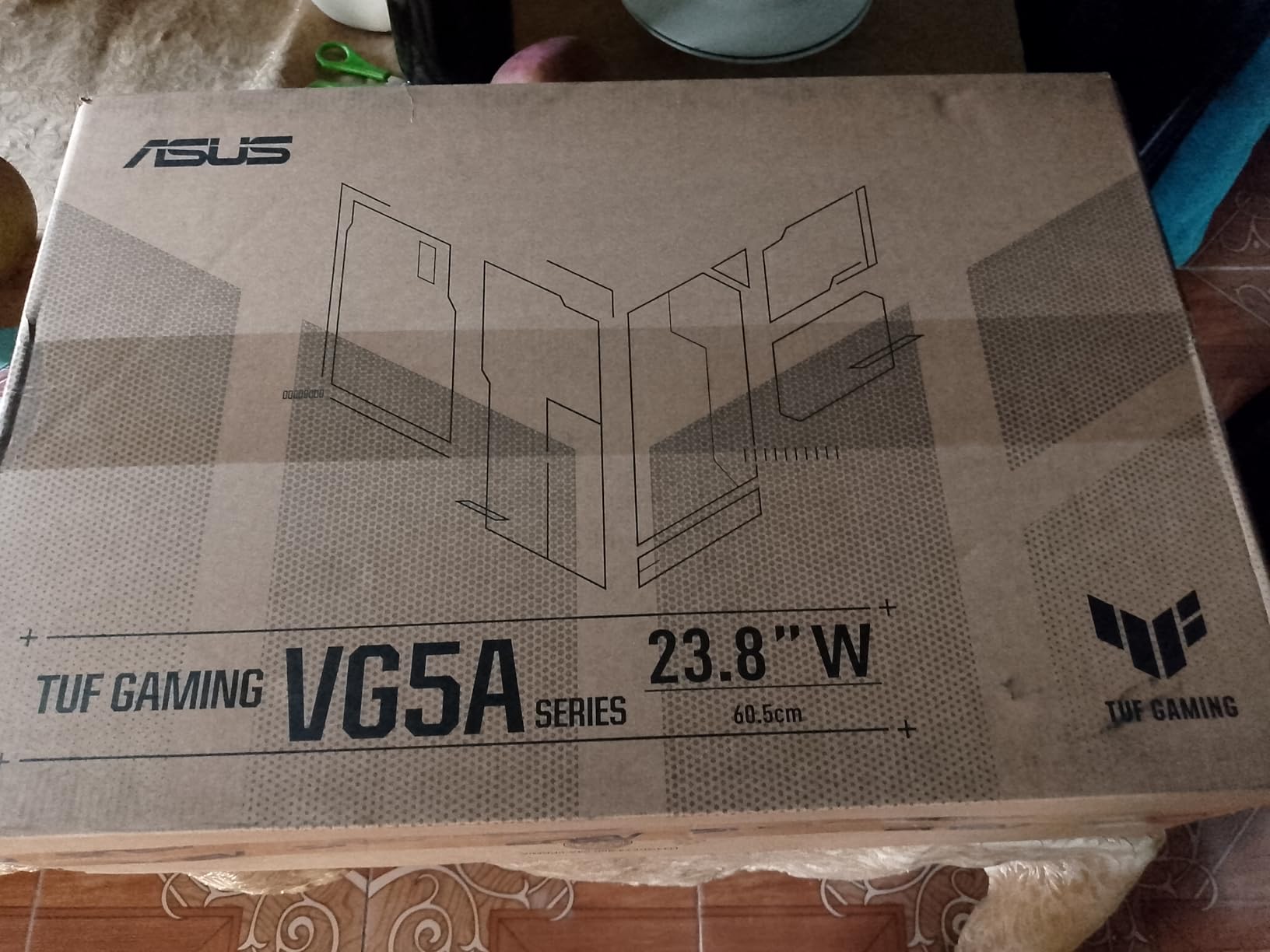 ASUS TUF Gaming 24-Inch (23.8-Inch viewable) 1080P Monitor (VG249QE5A) - FHD, 144Hz Overclock to 146Hz, IPS, Extreme Low Motion Blur Sync, 1ms, Speakers, Variable Overdrive, DisplayWidget Center, 3yr Warranty customer photo 2