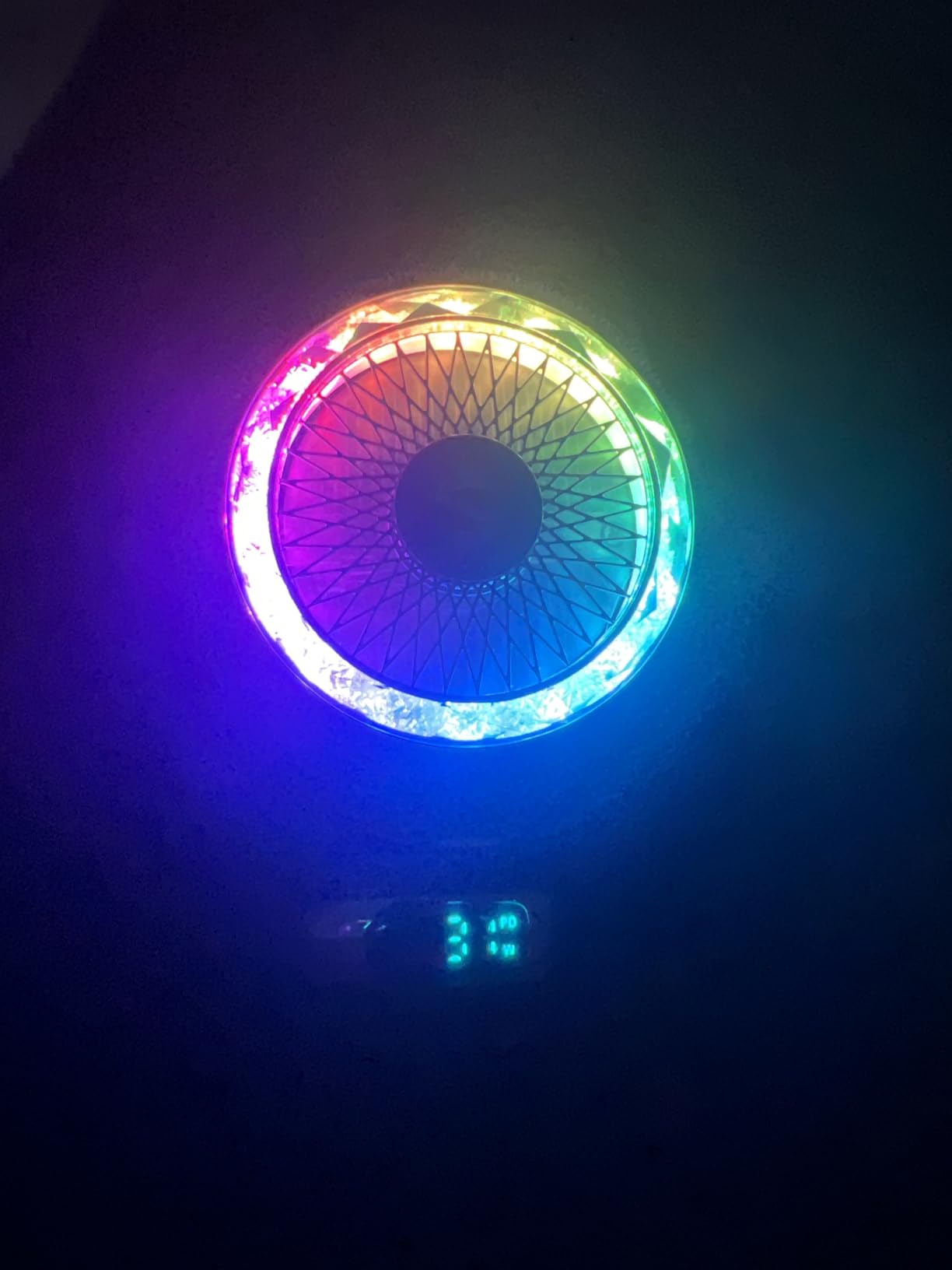 Black Shark Magnetic Phone Cooler 5 Pro - 18 Addressable RGB LEDs, Detachable Grip, APP-Controlled Thermostatic Cooling Fan for iPhone MagSafe/Android/iPad -Gaming/Streaming/Photography customer photo 2