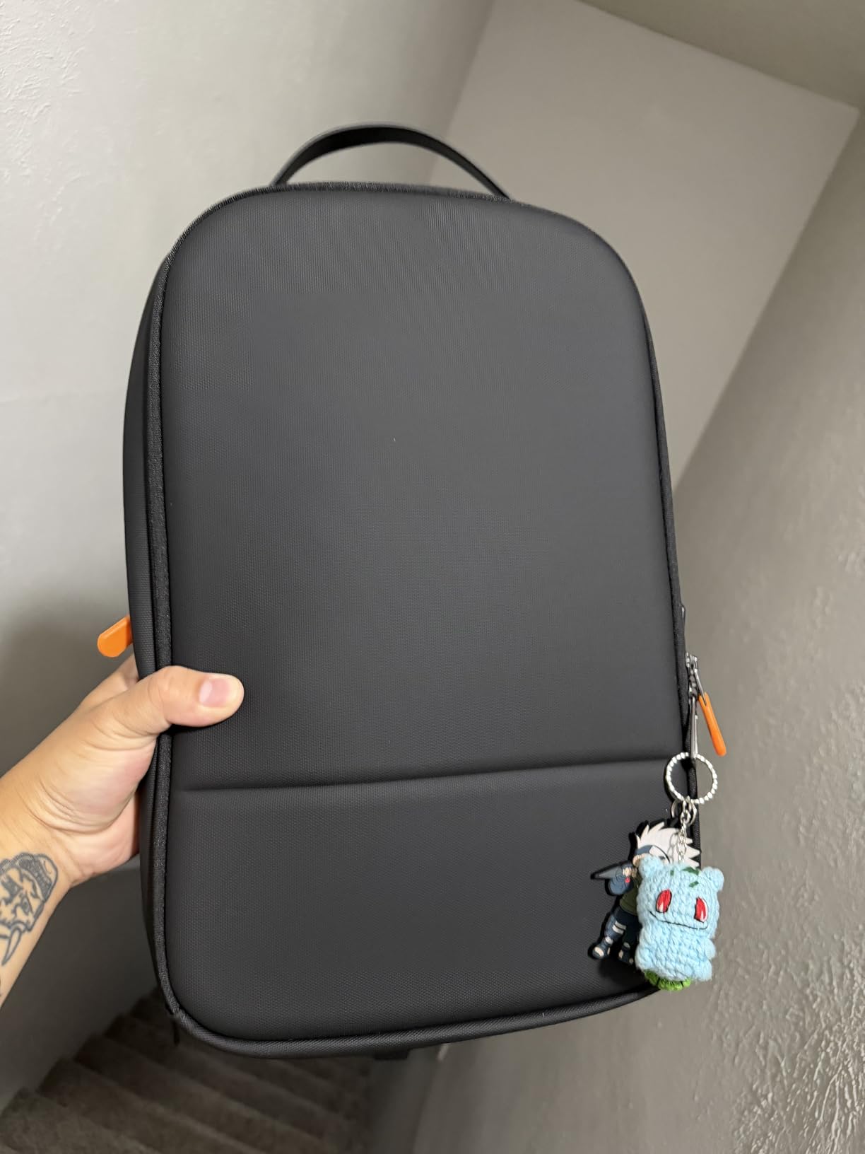 Business Backpack for Men 15.6 inch Expandable Slim Laptop Backpack With USB Charger Port Waterproof Anti-Theft Professional Work Computer Bag Hard Shell Backpack-Black customer photo 1