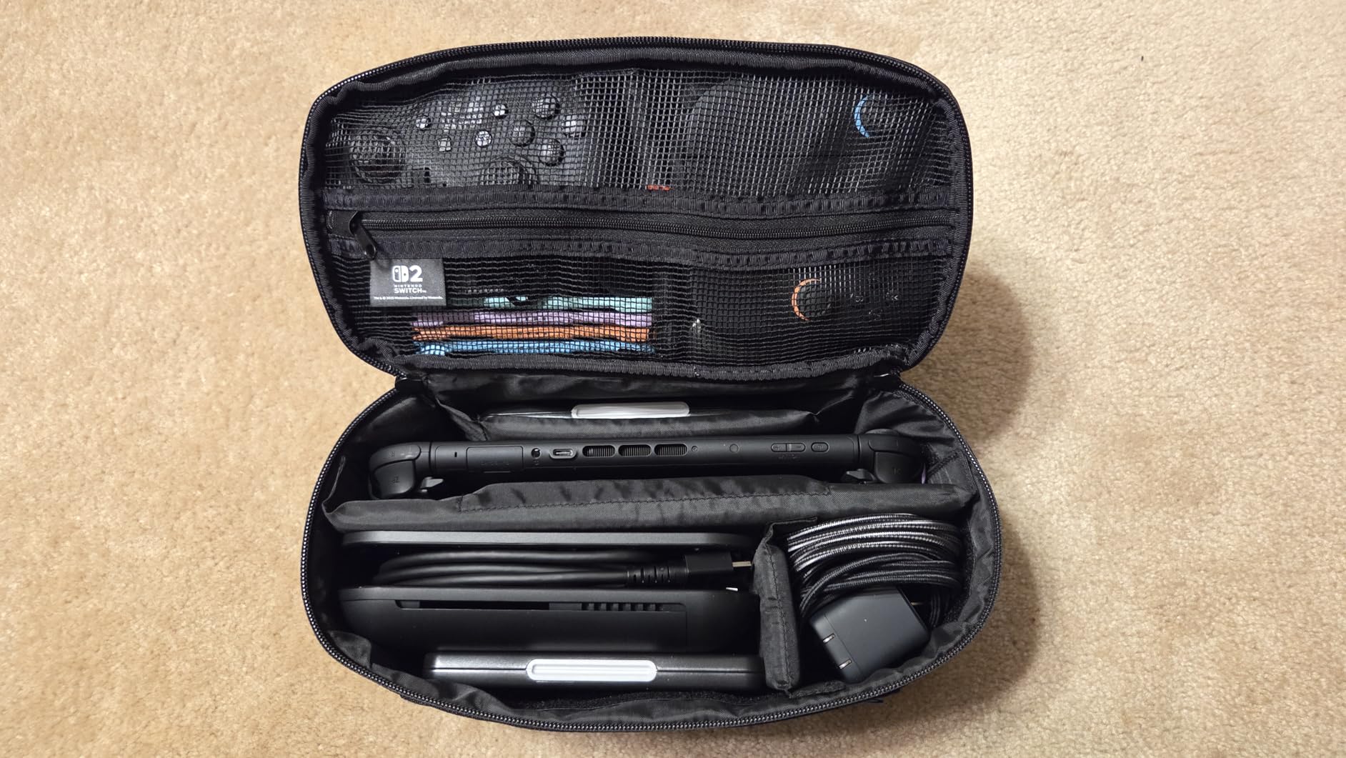 HORI Compact Carry All (Black) Travel Bag for Nintendo Switch 2 - Officially Licensed by Nintendo customer photo 2