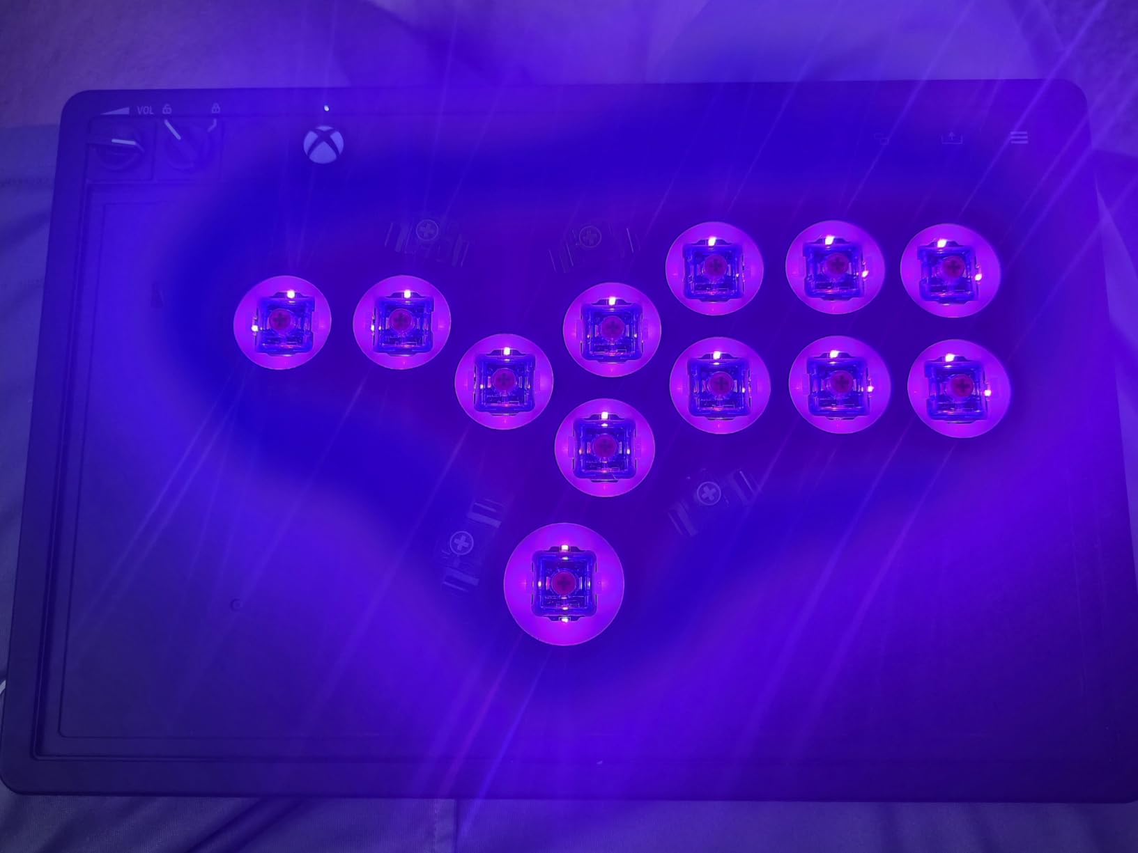 8BitDo All-Button Arcade Controller for Xbox Series X|S, Xbox One & PC - Officially Licensed, 2.4G Wireless, Leverless, Low-Profile Mechanical Switches, Programmable, Hot-Swappable PCB, RGB Lighting customer photo 1