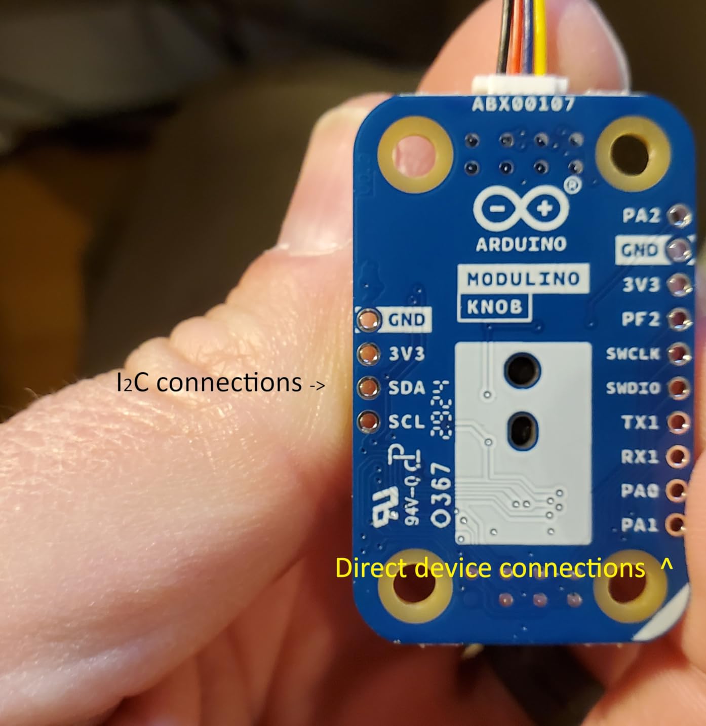 Arduino Modulino Knob [ABX00107] - Rotary Encoder with Push Button for Precise Control in Arduino & IoT Projects customer photo 1