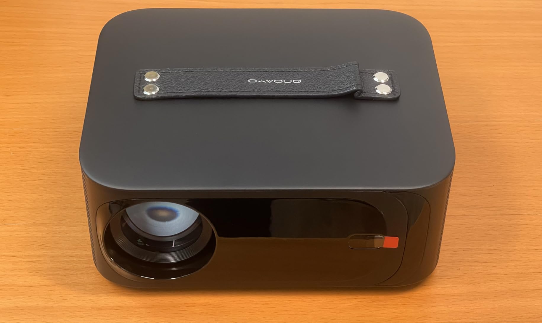 ONOAYO Outdoor Projector 4K with AI Auto Focus, 50W Dolby Audio, Built-in Apps, 3000 Bright, Smart OS 2.0, Movie Projector with WiFi Bluetooth, ONO3Pro 2.0 Portable for Bedroom/Ceiling/Camping customer photo 1