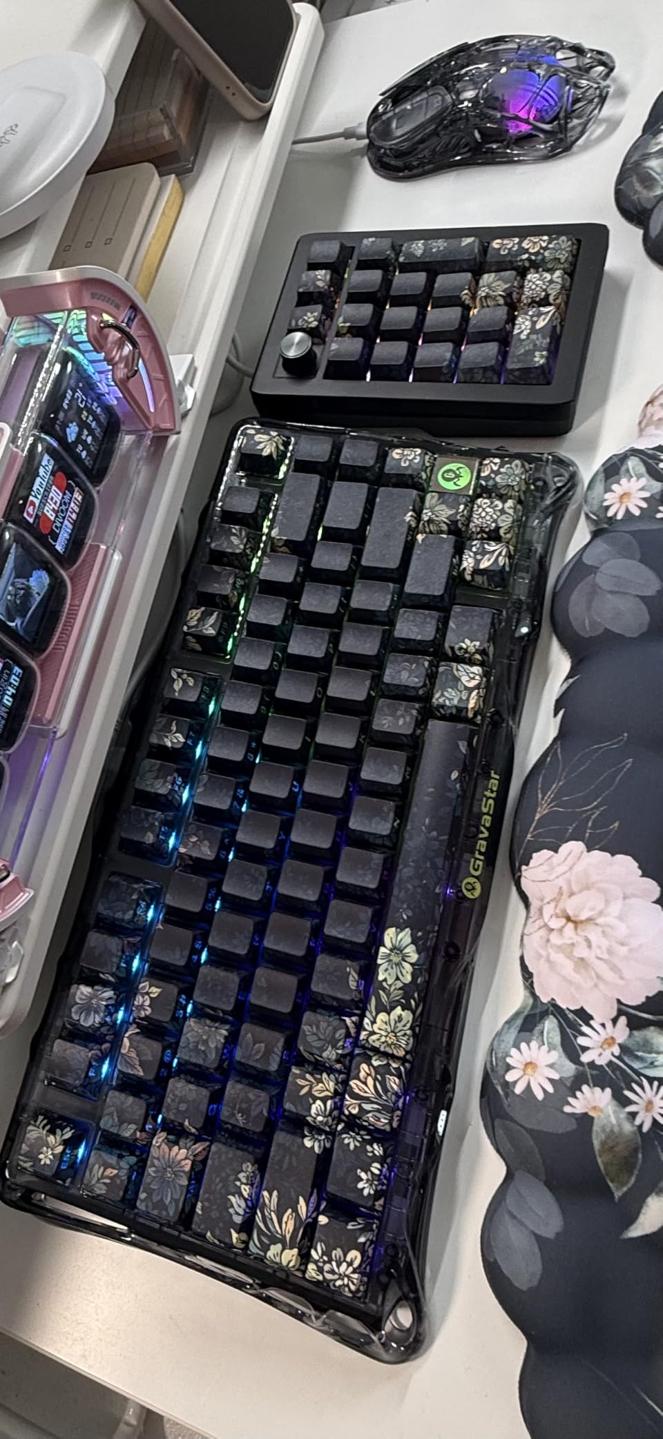 EPOMAKER EK21 VIA Gasket Number Pad - Bt 5.0/2.4GHz/Wired, Hot-Swap Programmable Numpad with Aluminum Alloy Knob for Win/Mac/Gaming customer photo 2