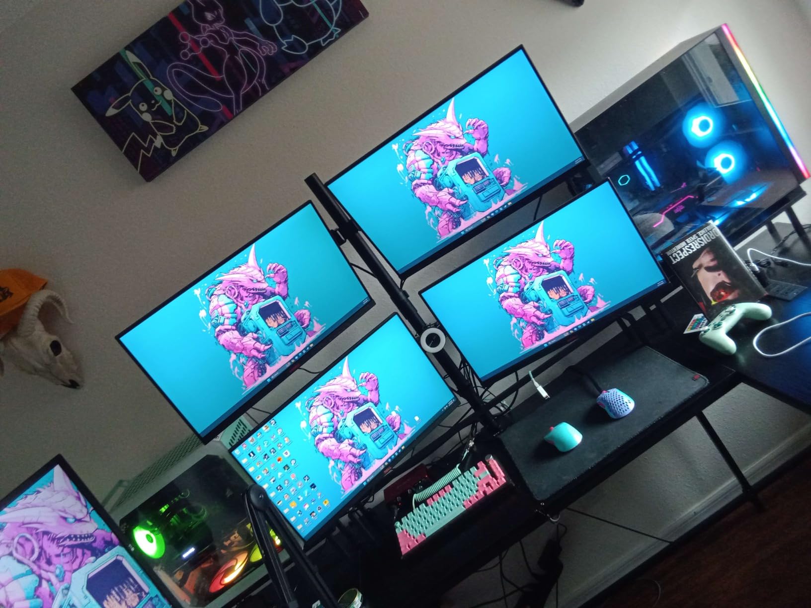 KOORUI 24 Inch Gaming Monitor 144Hz Full HD 1920 x 1080p IPS Ultra-Slim Display with HDMI VGA, Adaptive Sync, 99% SRGB, VESA 100x100mm, Eye Care, Tilt, HDMI 2.0, Black, E2411K customer photo 1