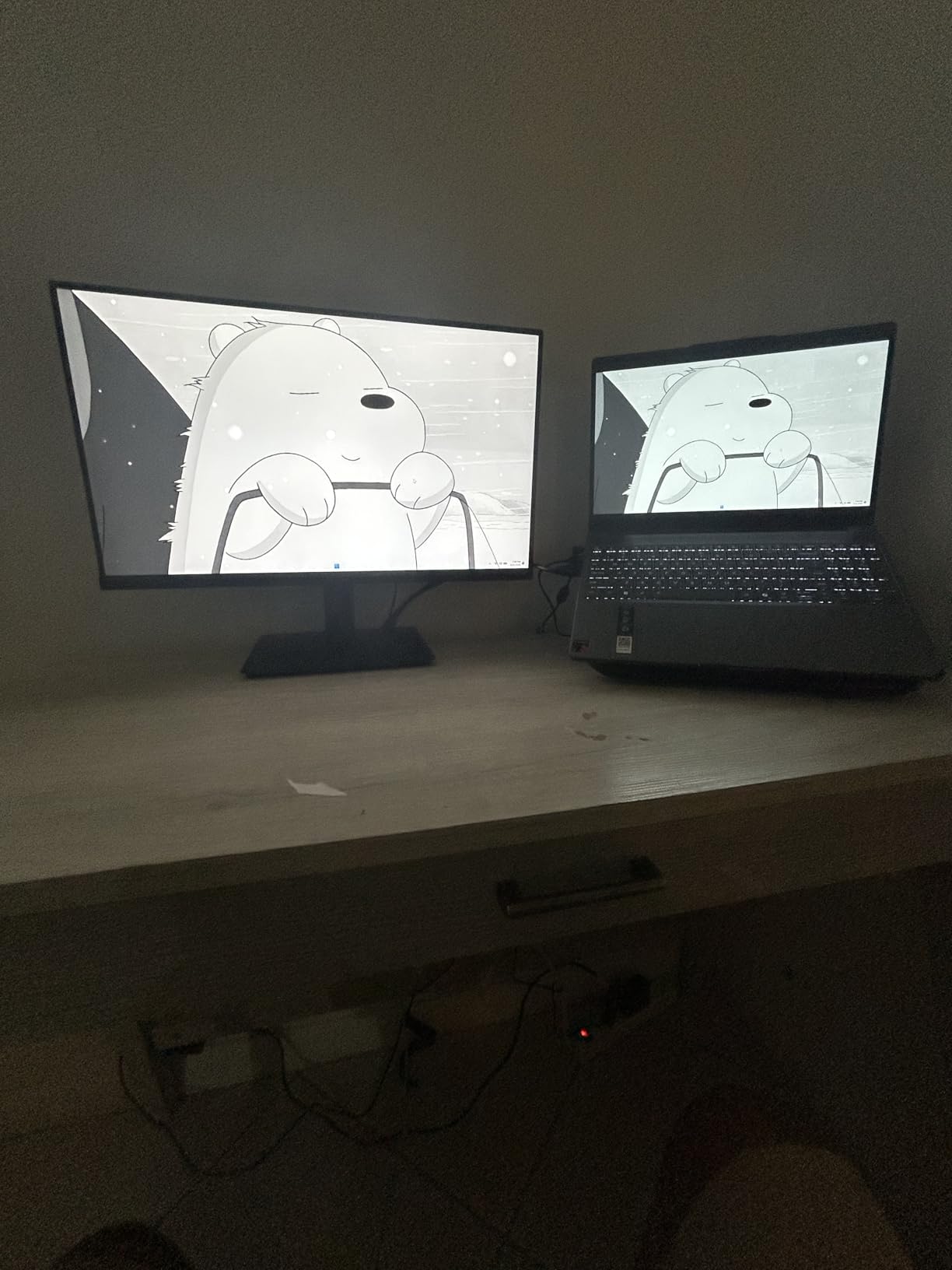 KOORUI 24 Inch Gaming Monitor 144Hz Full HD 1920 x 1080p IPS Ultra-Slim Display with HDMI VGA, Adaptive Sync, 99% SRGB, VESA 100x100mm, Eye Care, Tilt, HDMI 2.0, Black, E2411K customer photo 2