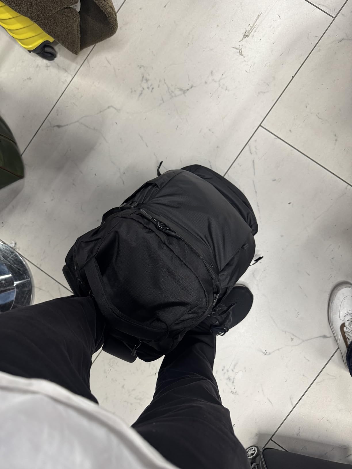tomtoc Travel Backpack, TSA Carry On/Personal Item Bag Flight Approved | 28/40L Carry on Luggage Backpack, PFAS Free, Water-resistant Business Airplanes Rucksack customer photo 1