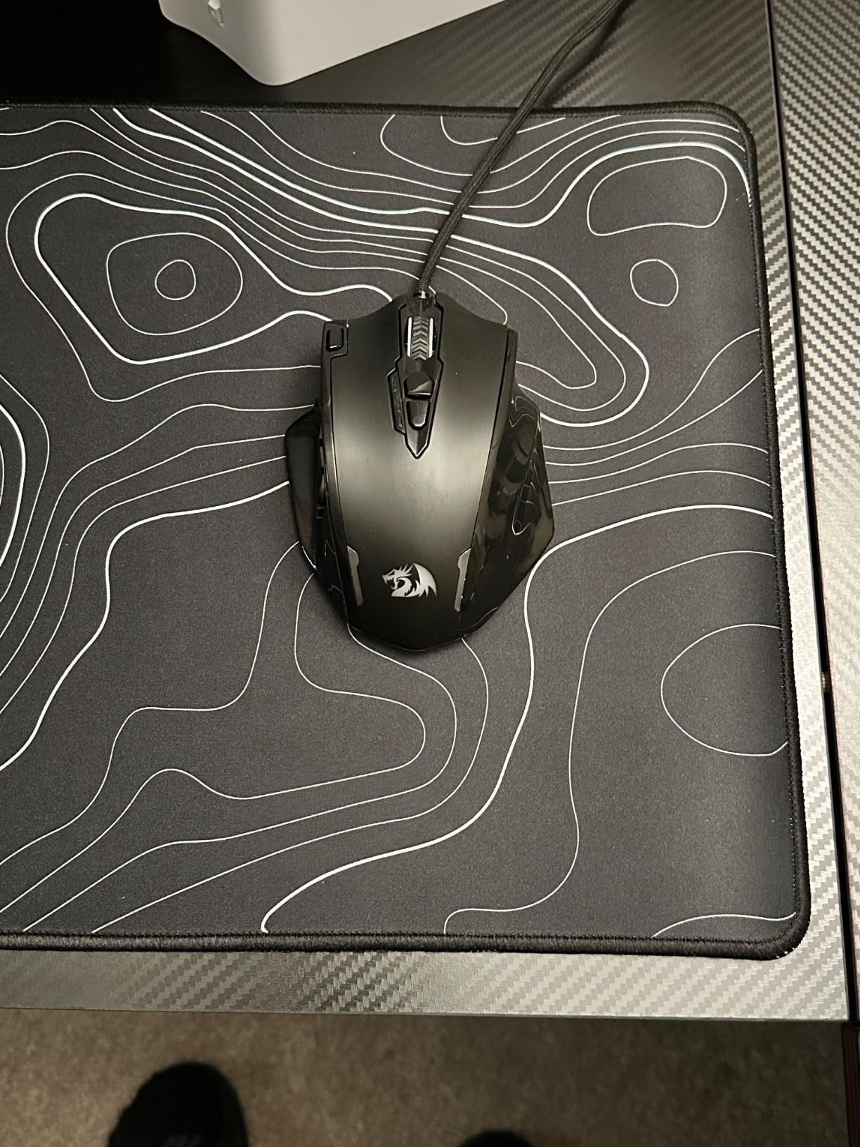 Wireless Charging Mouse Pad, RGB Large Gaming Desk Mat | 35.4