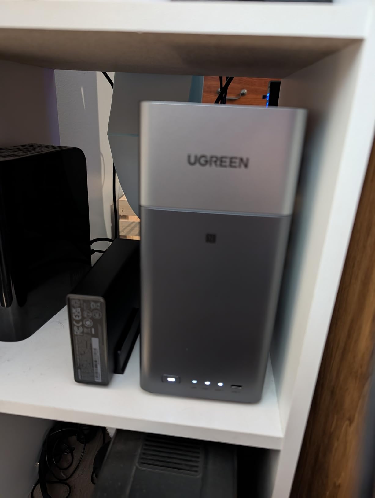UGREEN NAS DH2300 2-Bay Desktop NAS, Support Capacity 64TB (Diskless) | Remote Access, AI Photo Album, Beginner Friendly System, 4GB RAM on Board, 1GbE, 4K HDMI, Network Attached Storage (Diskless) customer photo 2