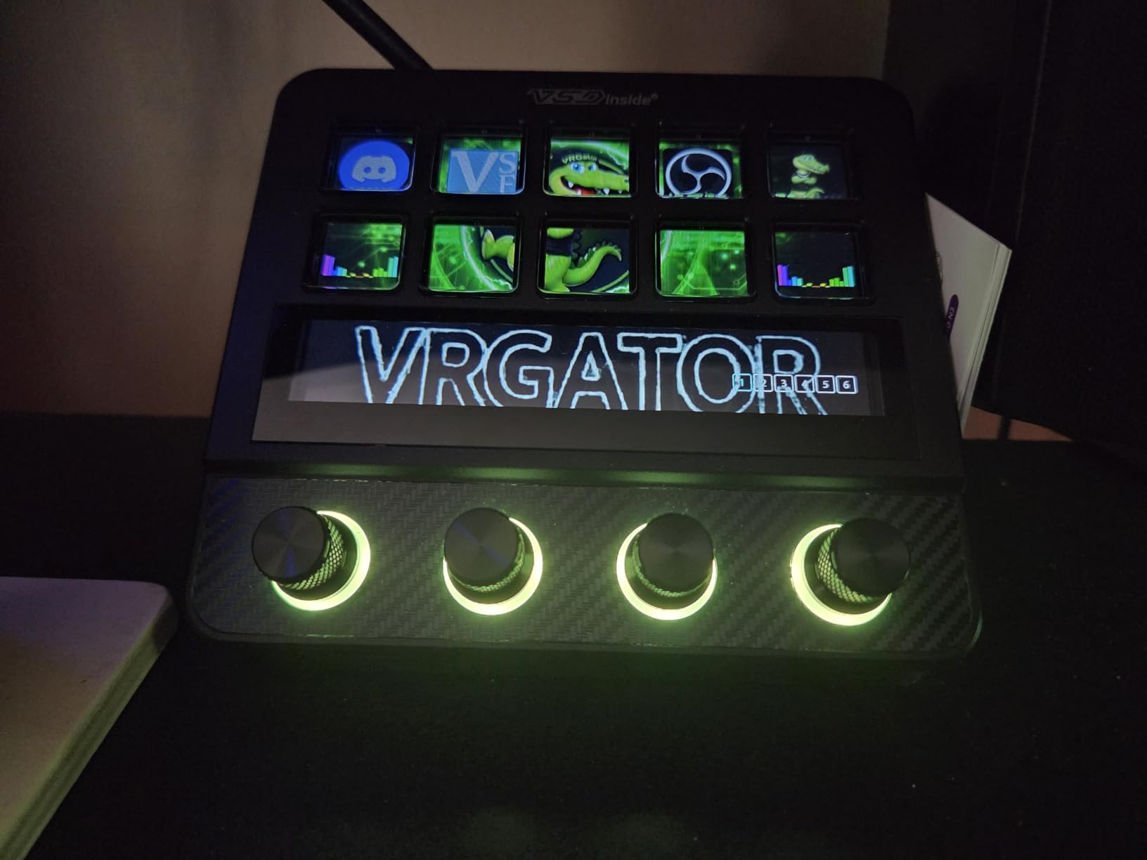 Macro Pad, Streaming Deck Stream Controller Soundboard Keypad, Programmable Keys USB Shortcut Keyboard customer photo 2