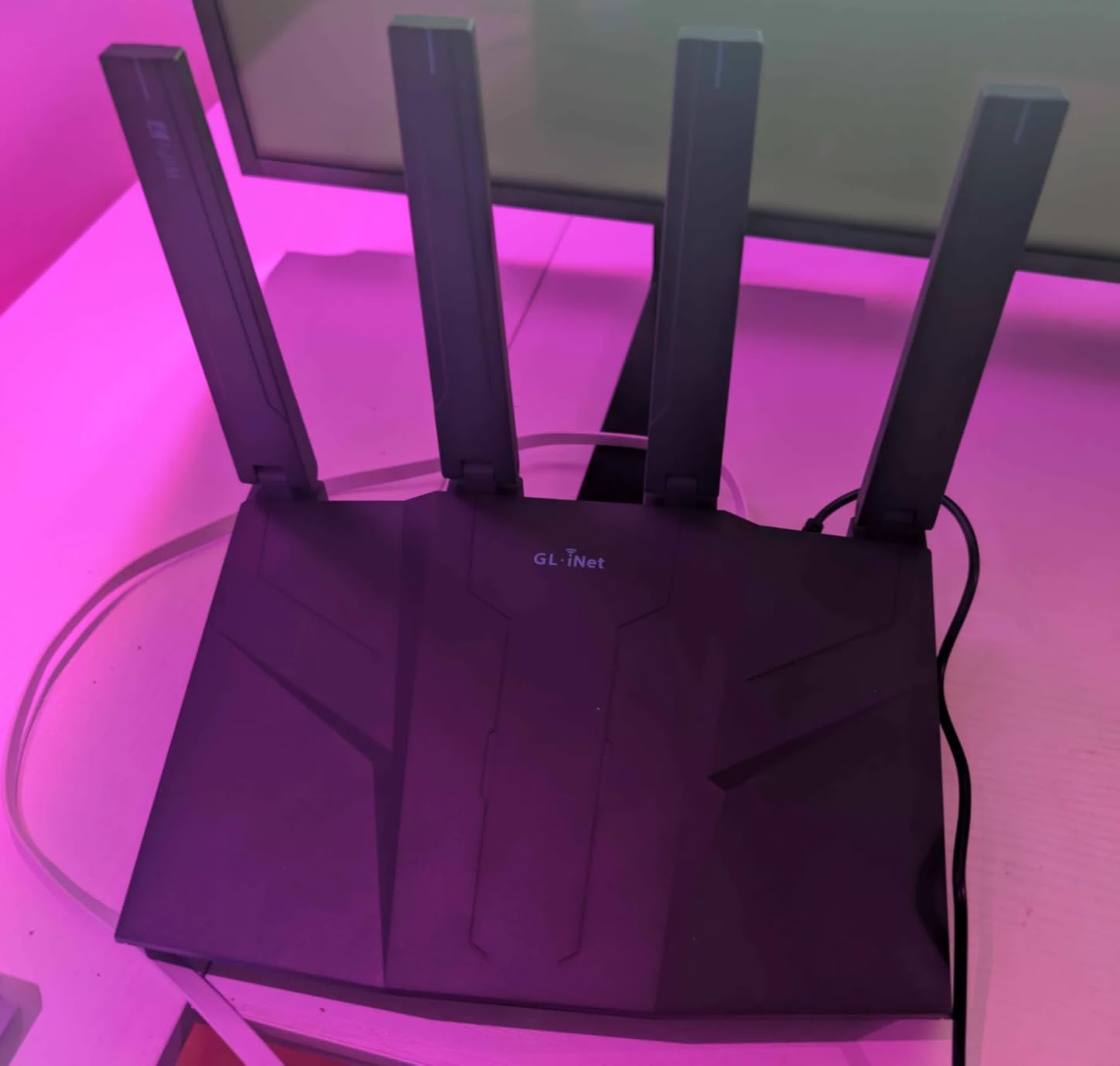 GL.iNet GL-BE6500 Flint 3e Wi-Fi 7 Router with VPN for Home and Gaming | Wi-Fi 7 BE6500 up to 6.5 Gbps with MLO and 4K-QAM for 4K streaming, gaming, and video calls customer photo 2