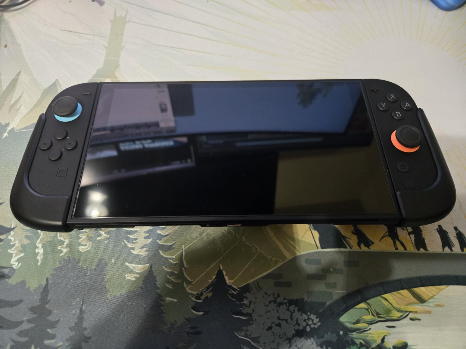 IFYOO NexGrip Ergonomic Grip Set for Nintendo Switch 2 Joycons, Grip Case Compatible with Joy Con 2 Controller, Compatible with Switch 2 Joycon, Switch 2 Accessories - Black customer photo 1