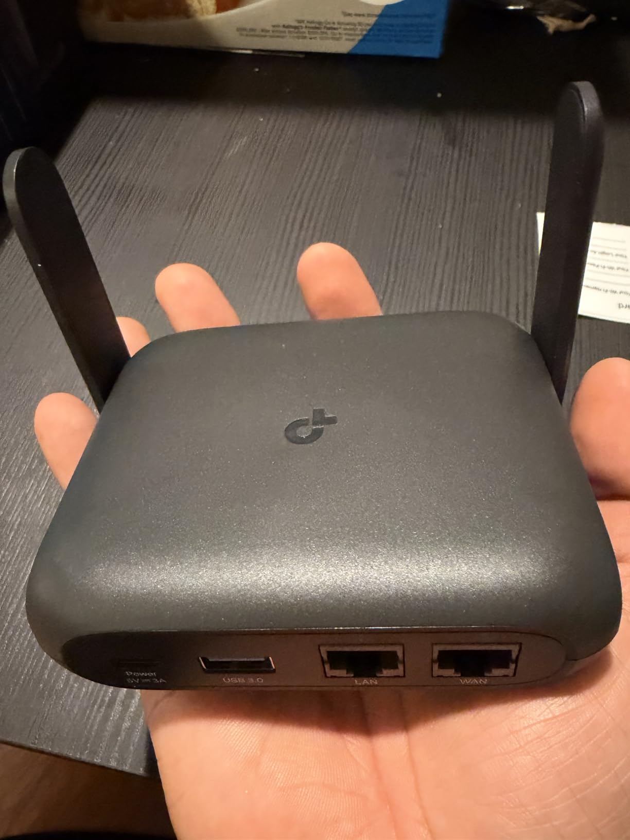 TP-Link Roam 6 AX1500 Portable Wi-Fi 6 Travel Router Dual-Band | OpenVPN, WireGuard | TL-WR1512X customer photo 2
