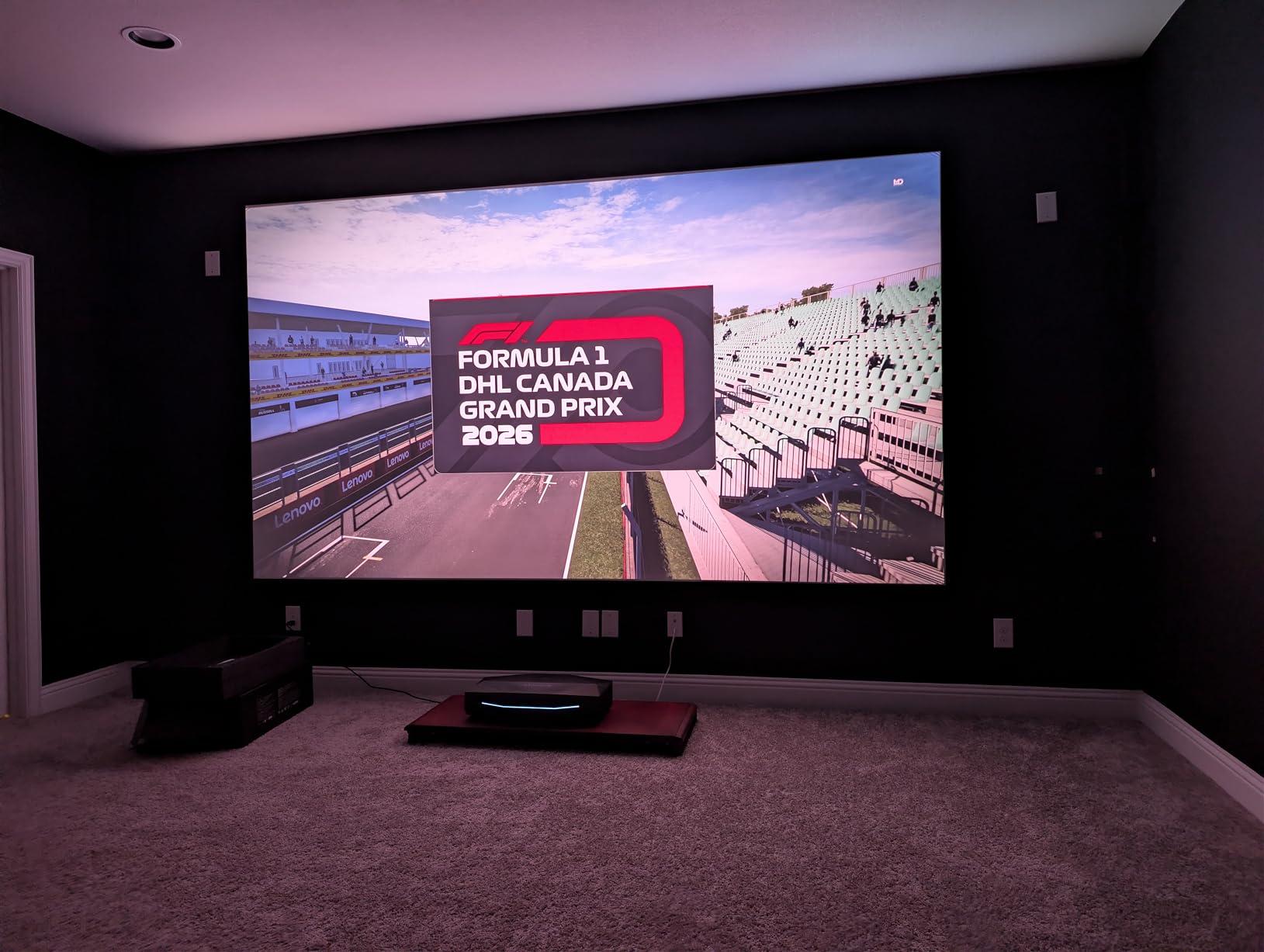 AWOL Aetherion Pro 4K 2600 ISO Lumens Ultra Short Throw Laser Projector customer photo 2