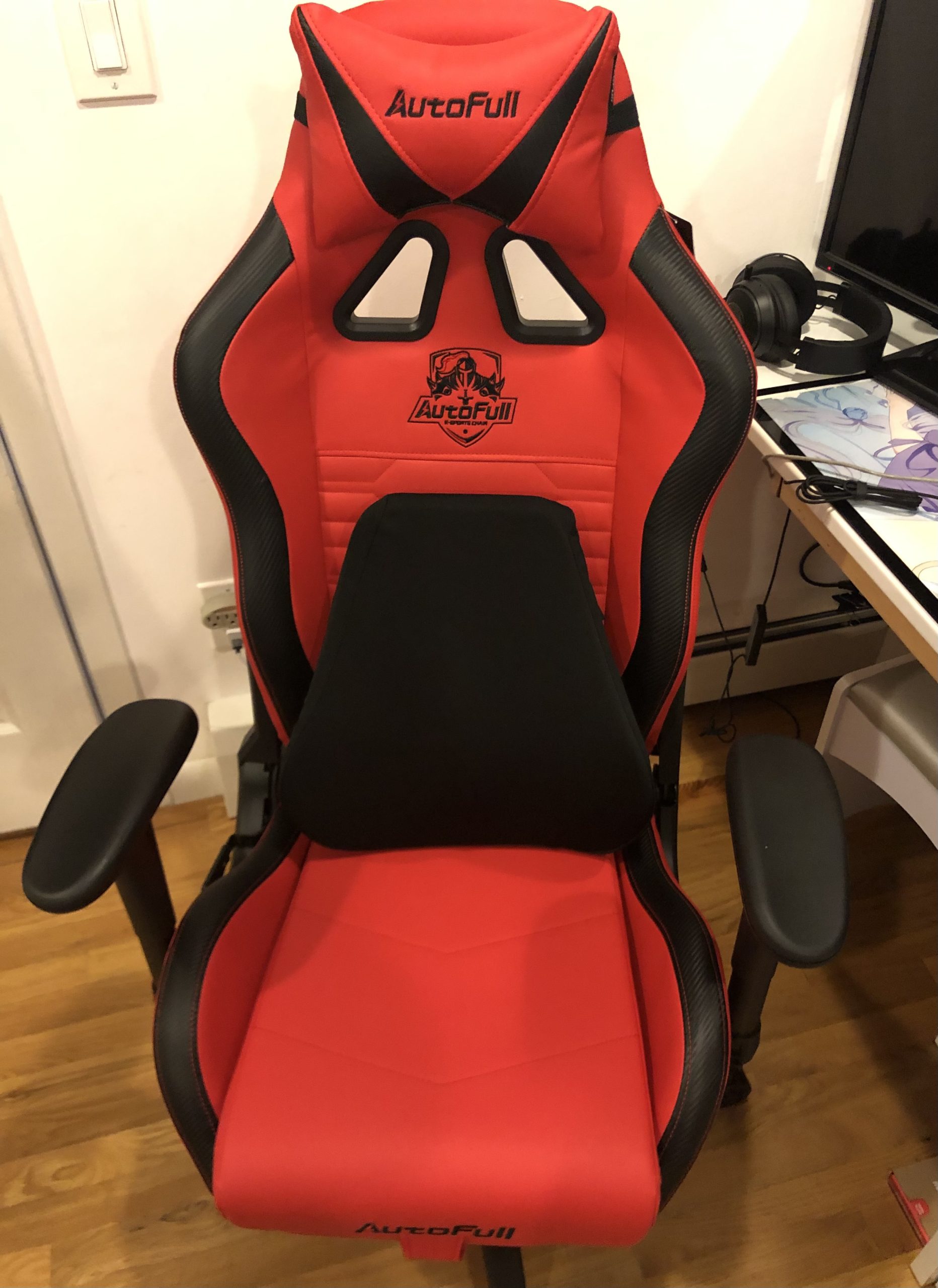 AutoFull M6 Gaming Chair with Climate Control Massage - Ventilated & Heated Seat, 3rd-Gen Active Lumbar Support, 360° Adjustable Armrests, Ergonomic Chair for Gamers & Home Office (Black) customer photo 2
