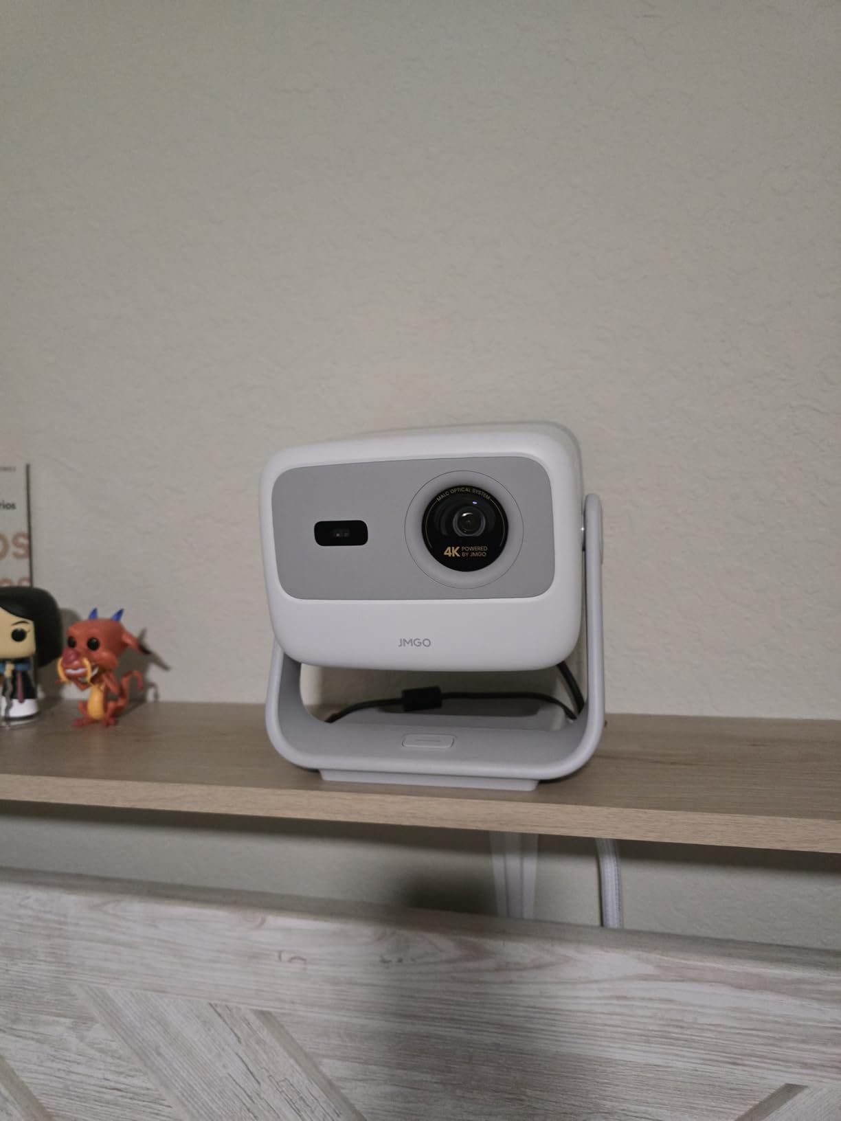 JMGO N1S 4K Triple Laser Projector, 1700 ISO Lumens, Google TV | Gimbal Auto Focus, Google TV & Netflix, 110% BT.2020, HDR10, Wi-Fi 6, Dolby Audio, 3D Support, 200