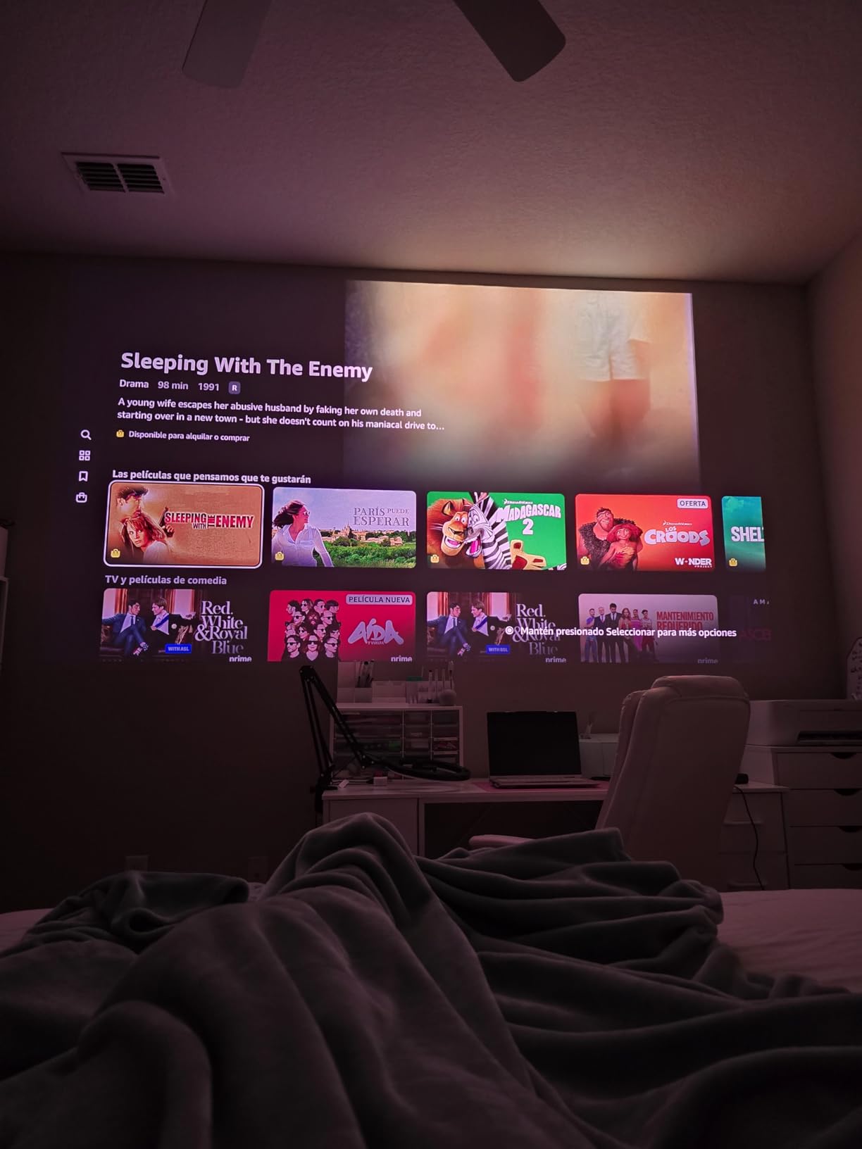 JMGO N1S 4K Triple Laser Projector, 1700 ISO Lumens, Google TV | Gimbal Auto Focus, Google TV & Netflix, 110% BT.2020, HDR10, Wi-Fi 6, Dolby Audio, 3D Support, 200