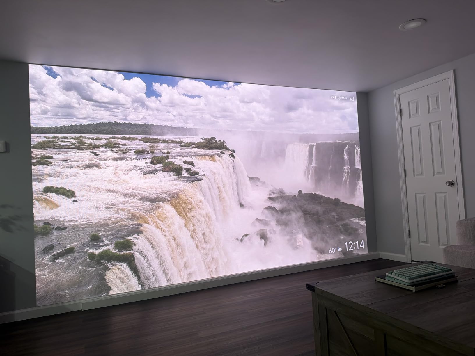 JMGO N3 Ultimate 4K Triple Laser Projector, 5800 ISO Lumens | 3-in-1 Lens Shift, Optical Zoom, AI Gimbal, 20000:1 Contrast, 1ms Low Latency, VRR & ALLM, Dolby Vision Home Theater customer photo 1