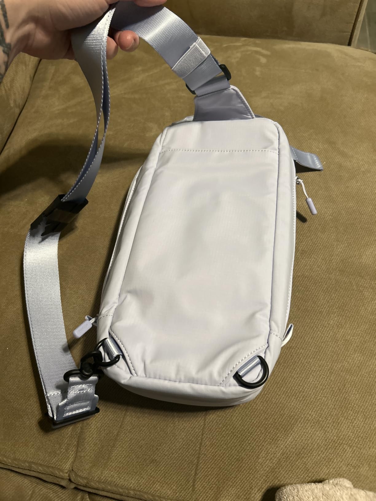 Belkin Nintendo Switch 2 Carrying Case, Sling Crossbody Travel Bag, Fits Up to 2 Pro Controllers with 10 Game Cartridge Slots, Soft Interior & Lightweight Protective Gaming Pouch, Switch 2 Accessories customer photo 1