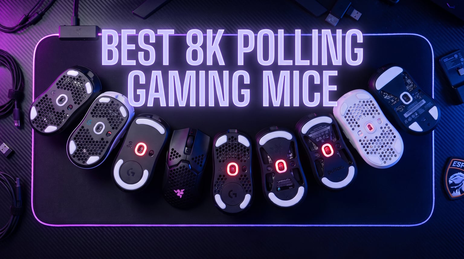 best 8K polling gaming mice