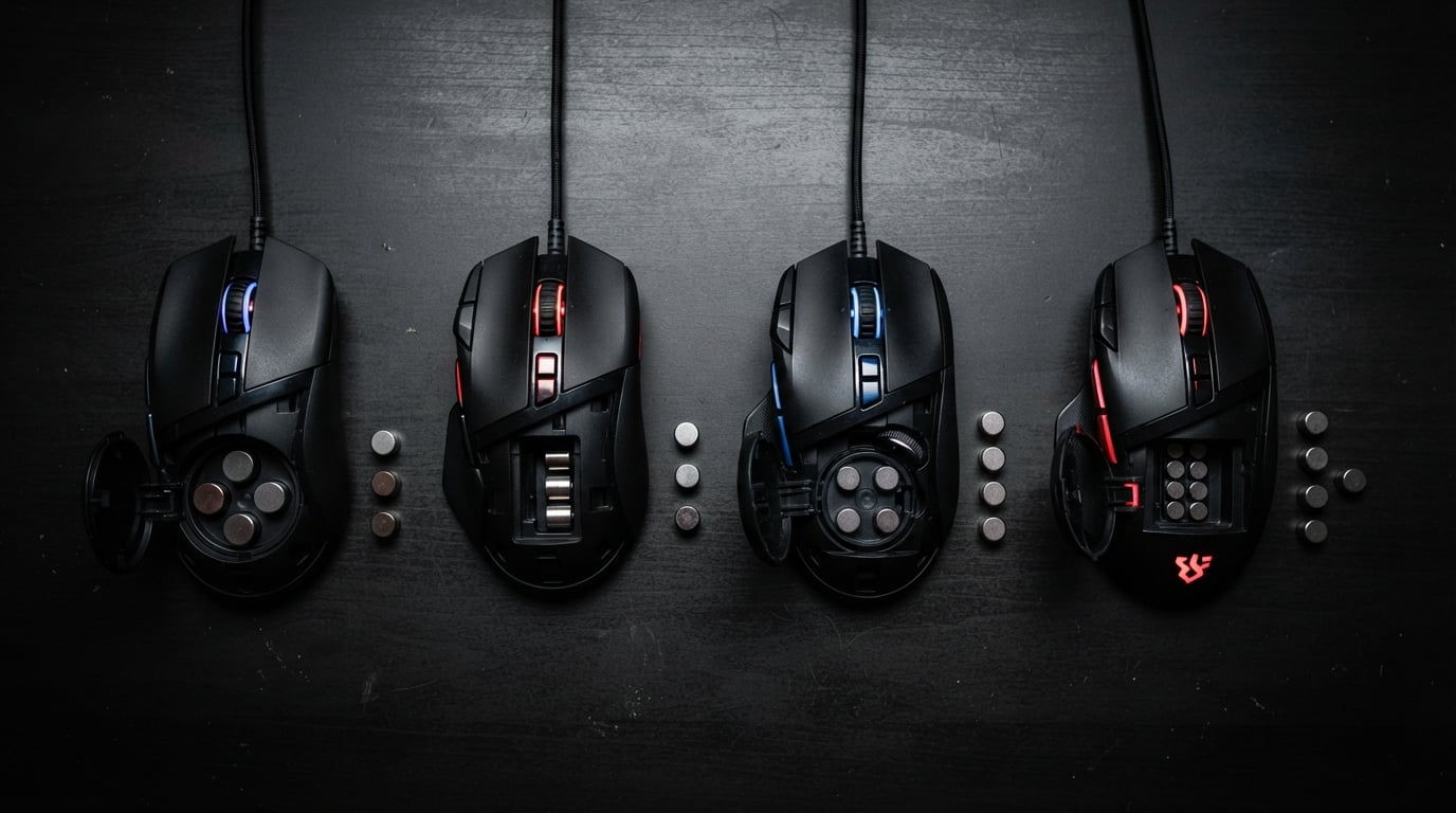 best gaming mice with adjustable weights