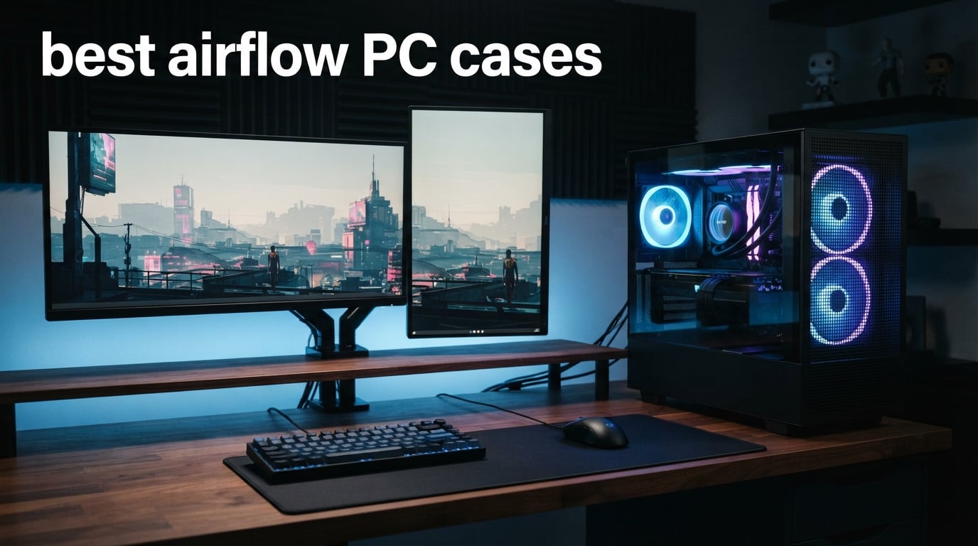 best airflow PC cases