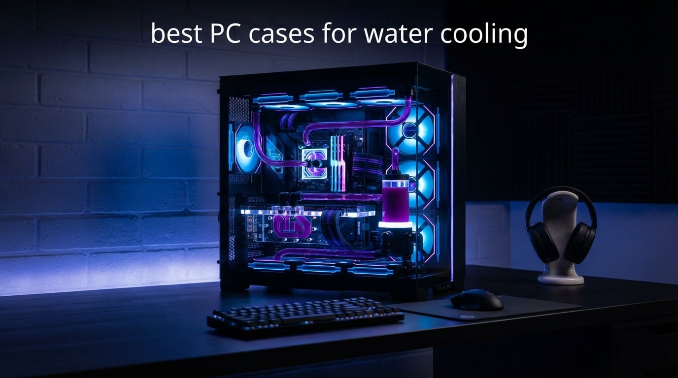 best PC cases for water cooling
