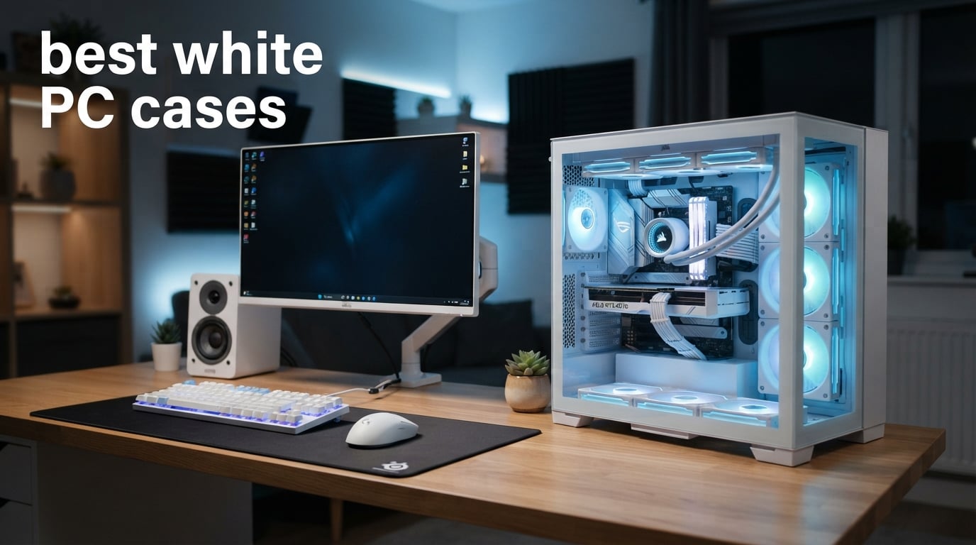 best white PC cases