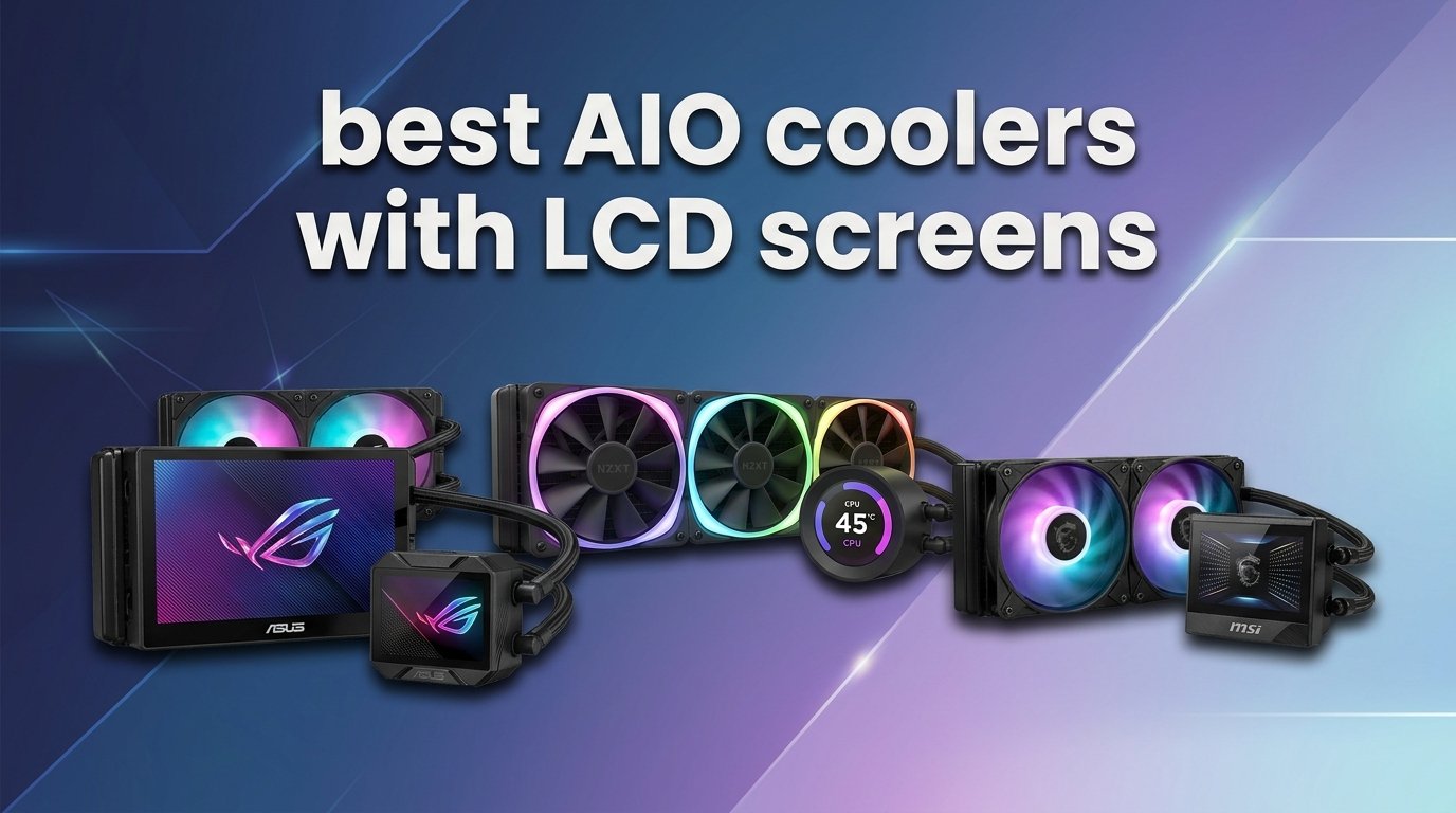 best AIO coolers with LCD screens