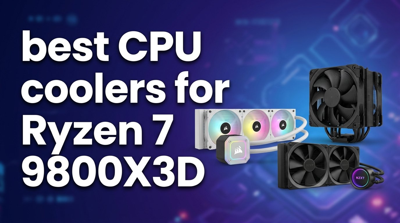 best CPU coolers for Ryzen 7 9800X3D