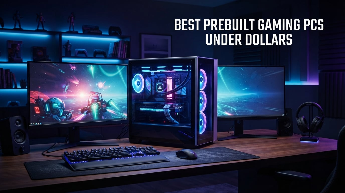 best prebuilt gaming PCs under 2000 dollars