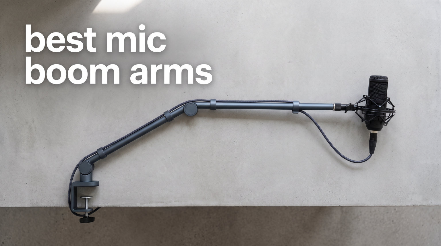 best mic boom arms