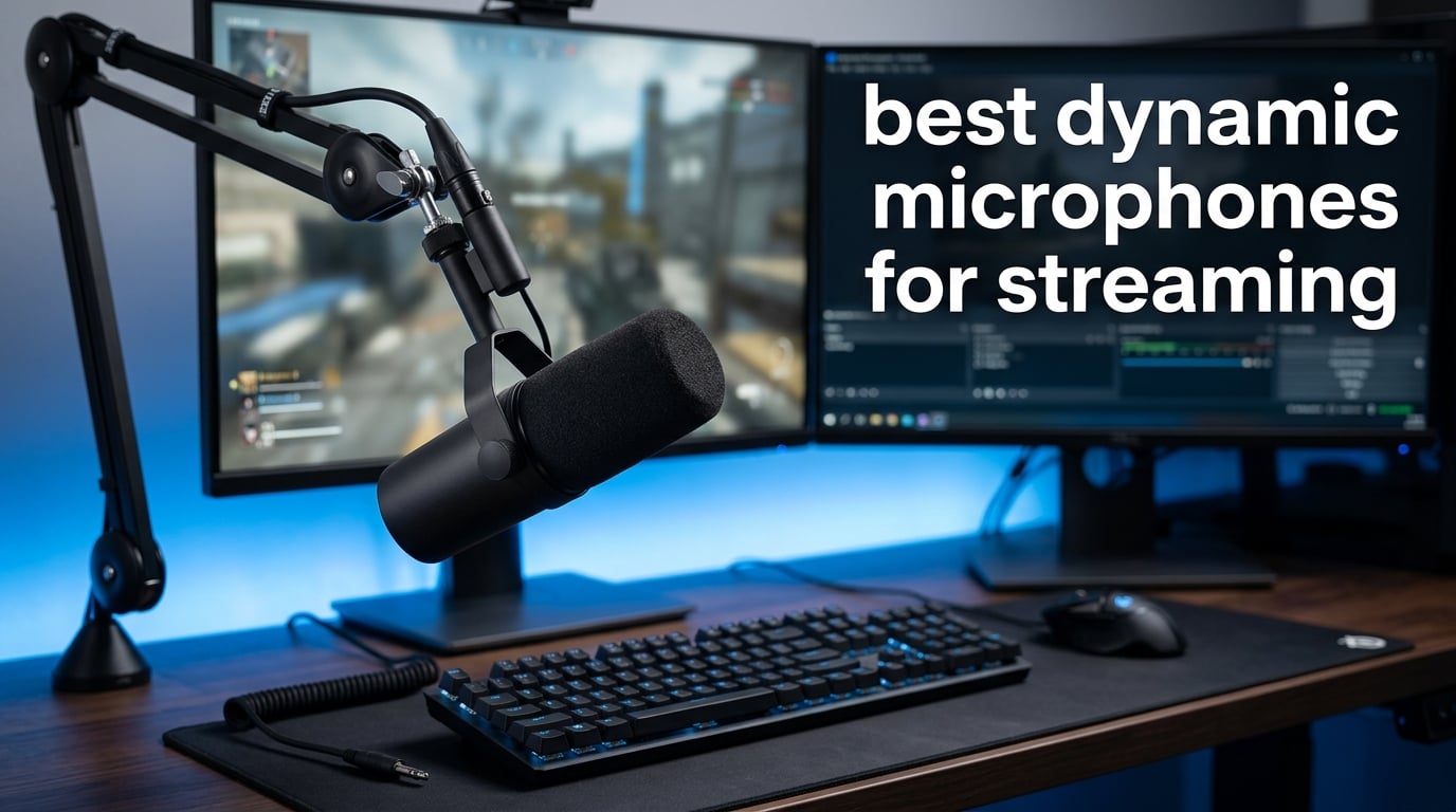 best dynamic microphones for streaming