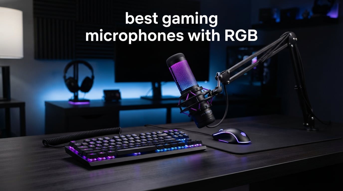 best gaming microphones with RGB