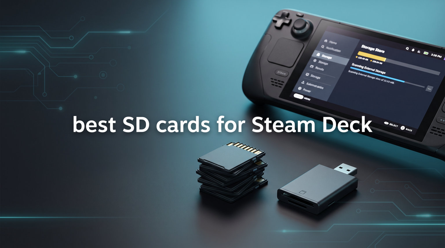 best SD cards for Steam Deck