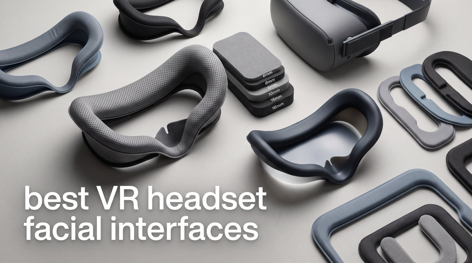 best VR headset facial interfaces