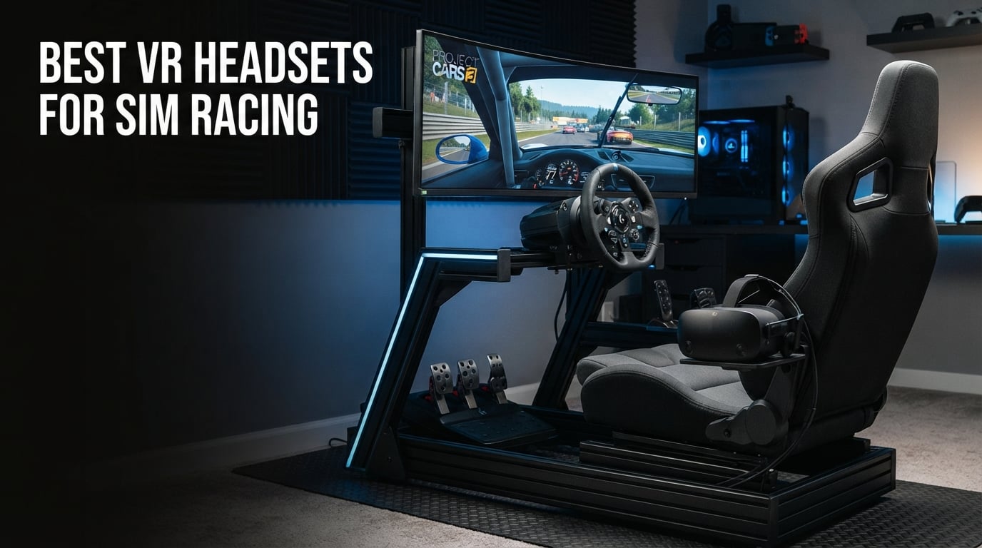 best VR headsets for sim racing