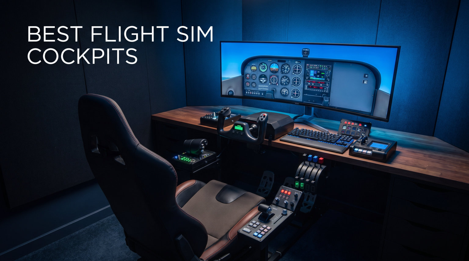 best flight sim cockpits