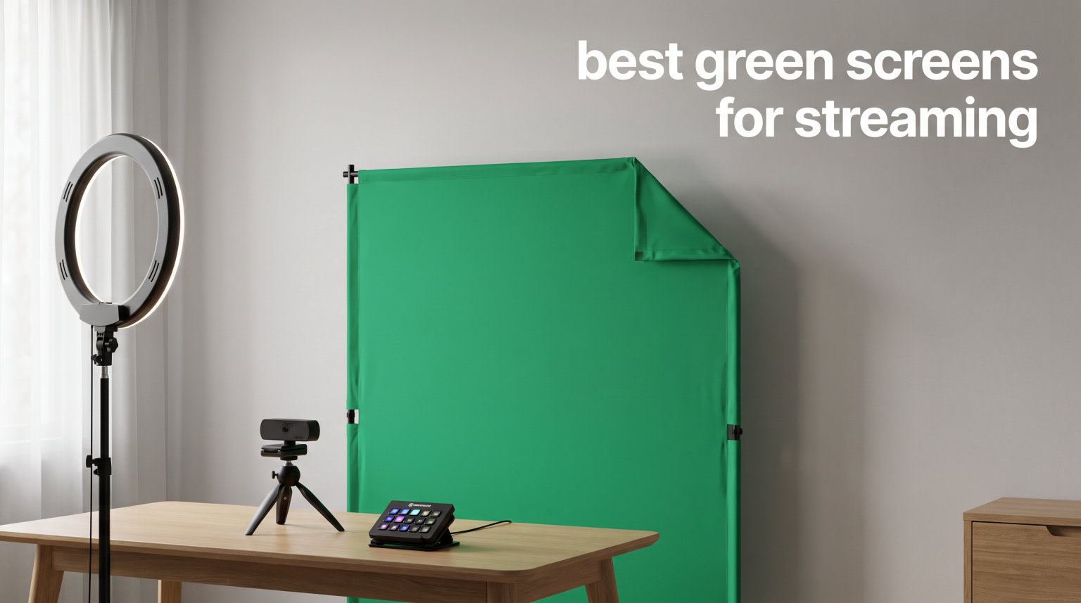 best green screens for streaming