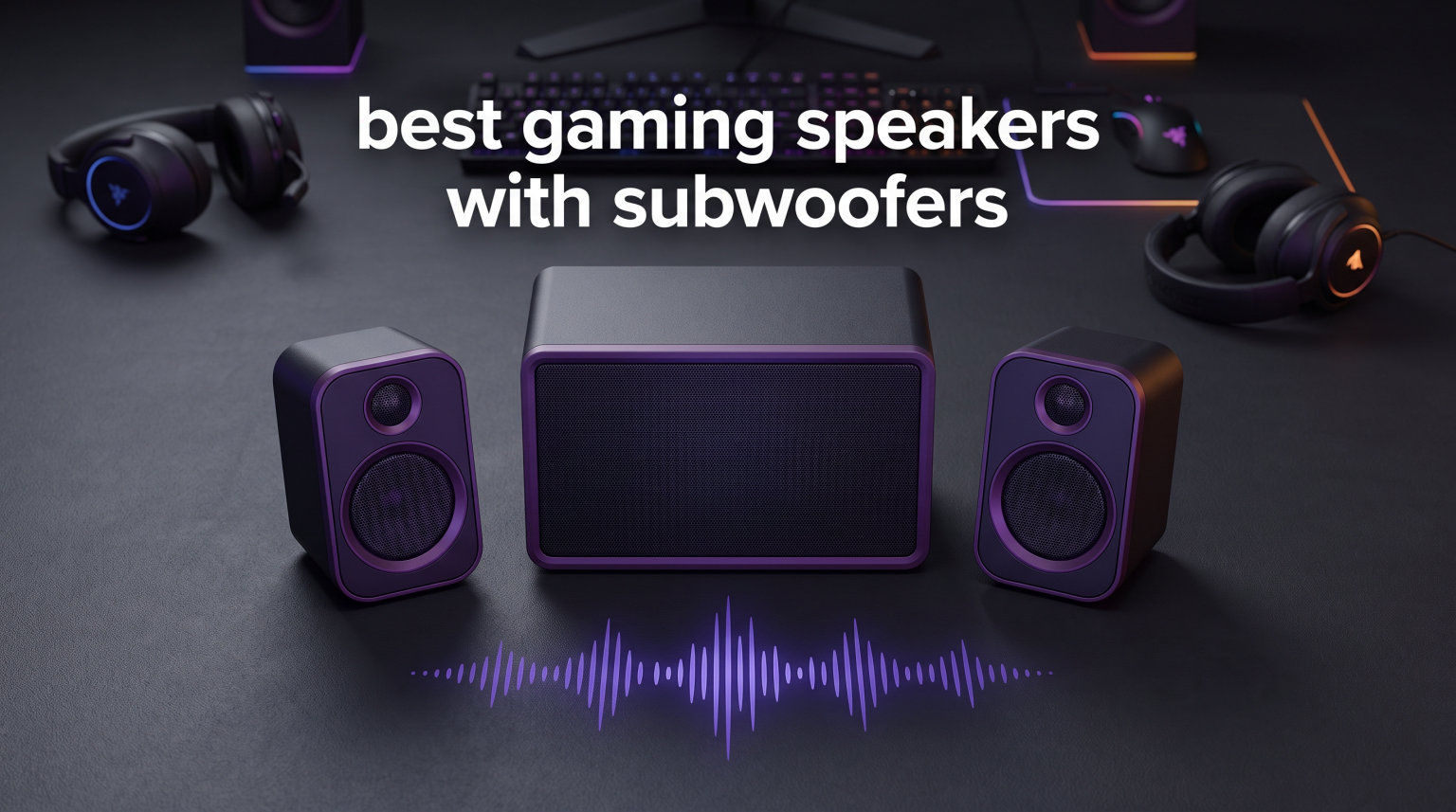 best gaming speakers with subwoofers