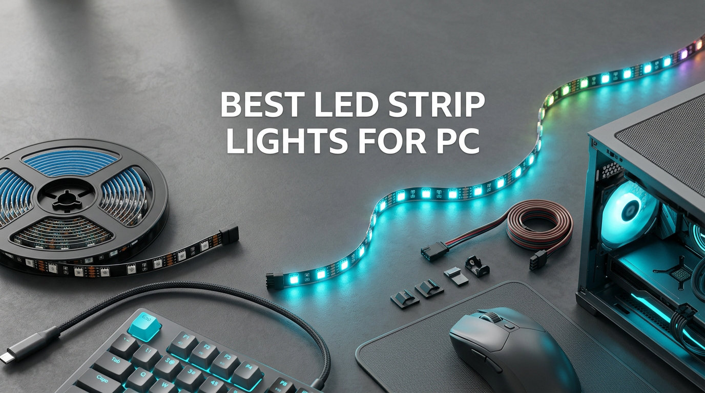 best LED strip lights for PC