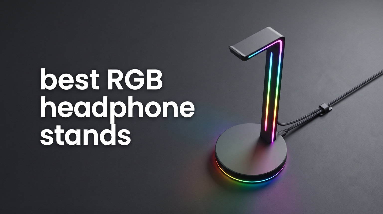 best RGB headphone stands