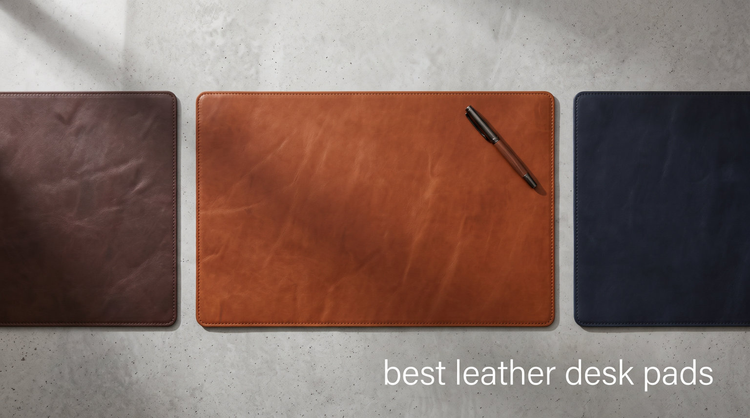 best leather desk pads