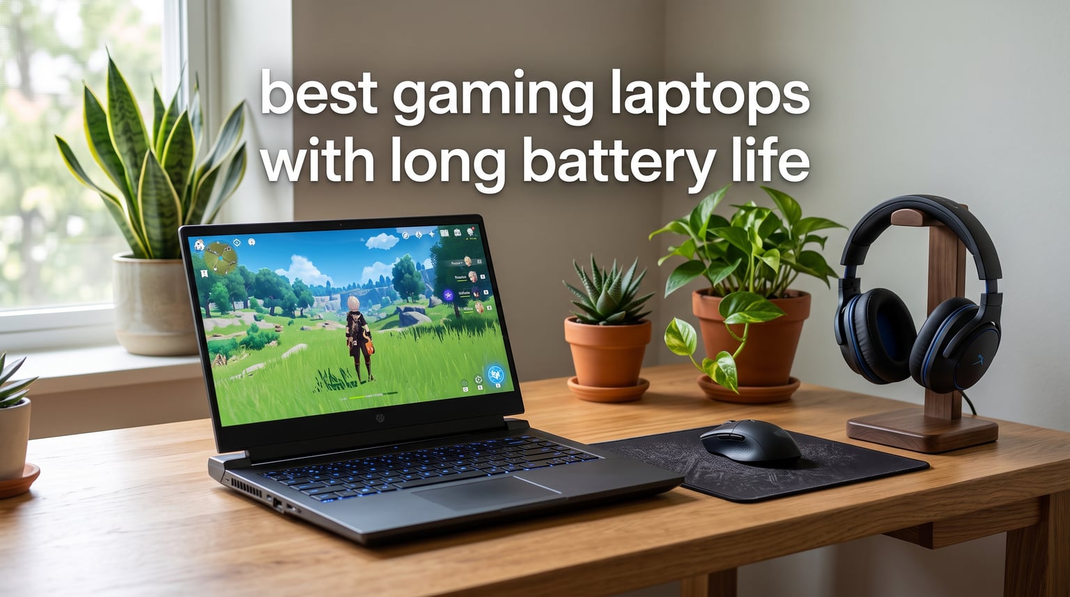 best gaming laptops with long battery life