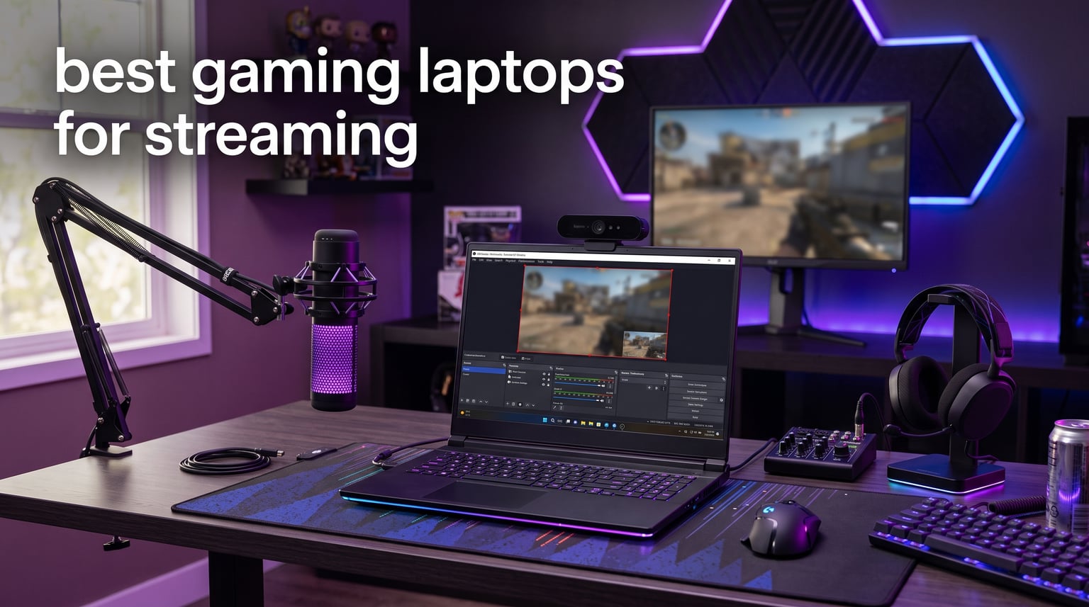 best gaming laptops for streaming