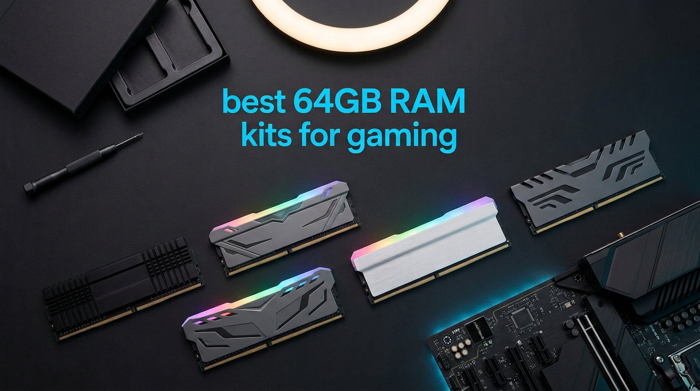 best 64GB RAM kits for gaming