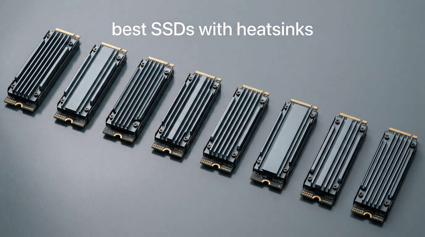 best SSDs with heatsinks
